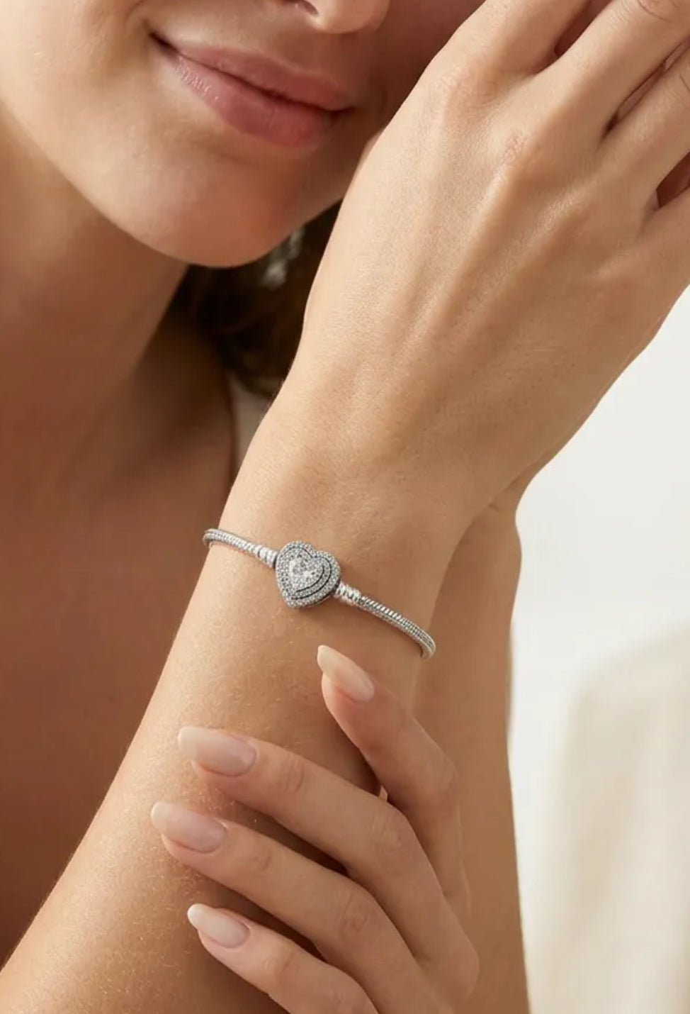 XUPİNG KALP DETAYLI CHARM BİLEKLİK